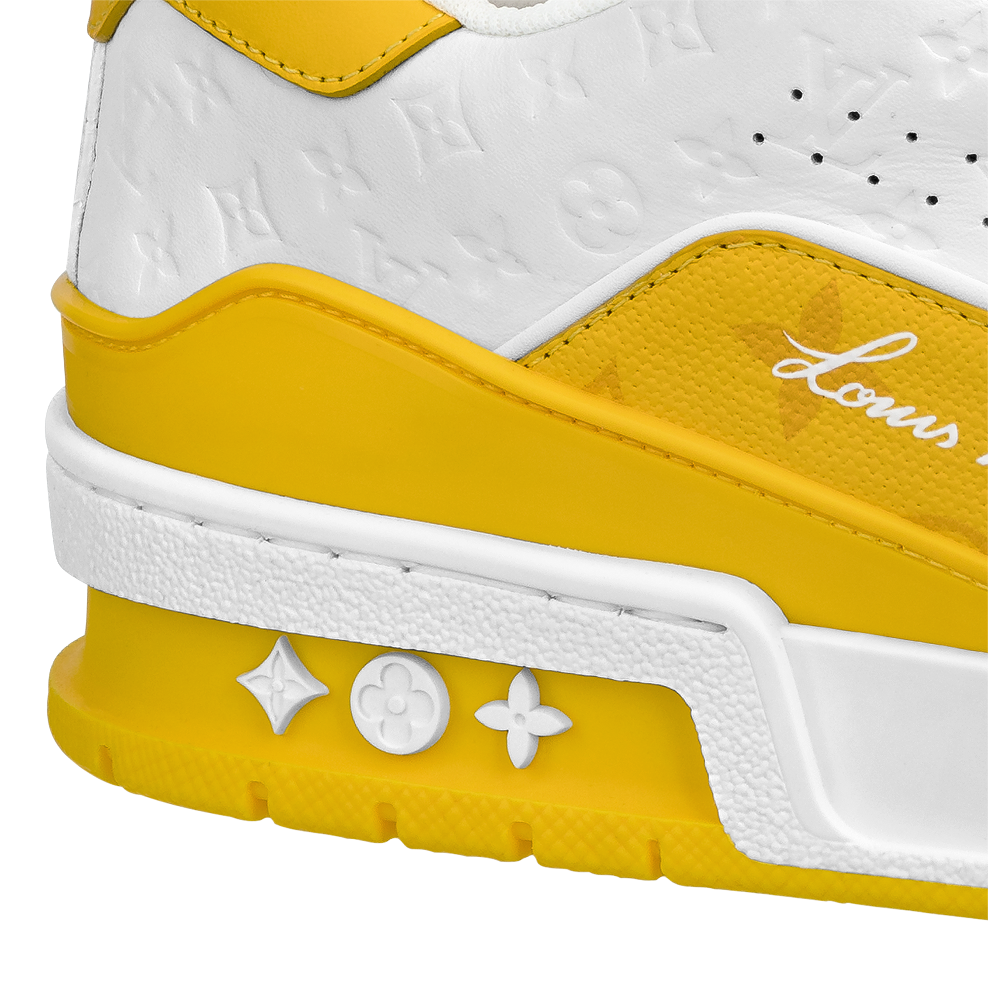 Yellow louis 2025 vuitton shoes